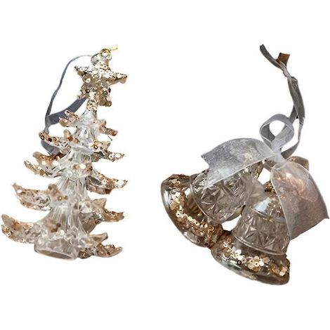 Weihnachtsdekorationen Transparente Schneeflocke Schmetterling Weihnachtsdekoration A (1/5)