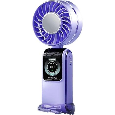 AMXCNOY Hochleistungs-Tragbarer Ventilator mit Digitalanzeige (1/5)