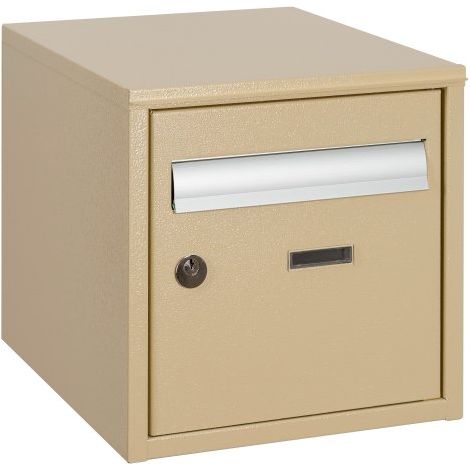 Boîte à lettres beige