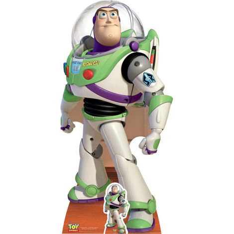 Figurine en carton Toy Story - Buzz l'éclair Hauteur 140 cm