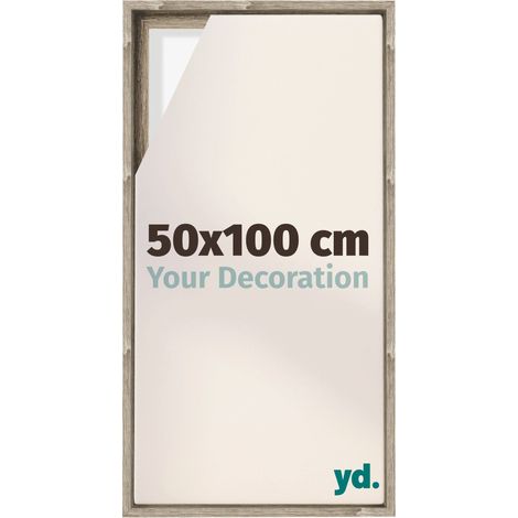 Your Decoration - Cadre flottant - Chene Sonoma - Cadre en caisse américaine pour toile sur chassis - MDF - Lyon (1/5)