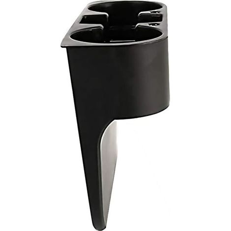 Porte-Gobelet Auto Voiture Siège de Rangement Latéral Boîteille Potable Véhicule Peut Tasse Support de Montage Support Universel Multifonction Noir (1/2)