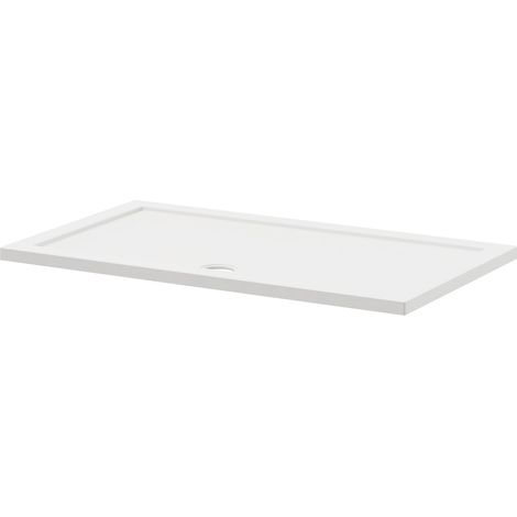 Pearlstone Slip Resistant 1400mm x 900mm x 40mm Rectangular Shower Tray (1/4)