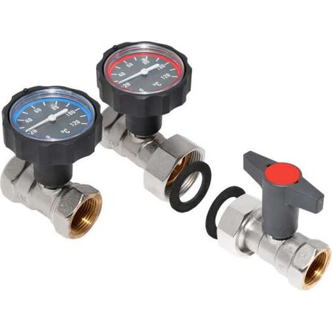 Oventrop Absperrset DN 32 Optibal PK Pumpengruppe Absperr-Set Pumpenabsperrset