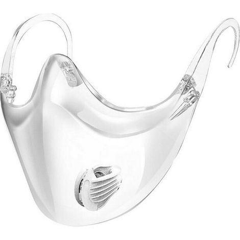 Visière de Protection Réutilisable Transparent Protection Visage Couvre Bouche et Nez Facial Protection pour Homme FemmeTransparent Bouche avec Valve sunflower (1/2)
