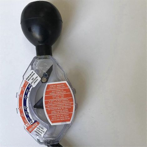 Densimètre antigel pour testeur de liquide de refroidissement °C °F-- (1/5)