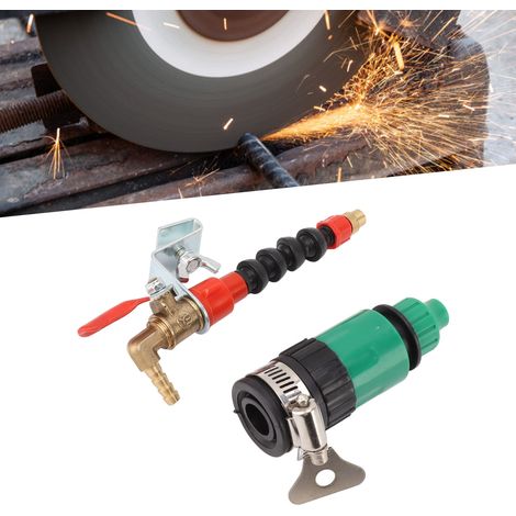 Buse d'eau universelle pour machine de découpe, dispositif anti-poussière et de remplissage d'eau pour meuleuse d'angle, machine à rainurer et kit d'accessoires d'élimination de la poussière pour la d (1/5)