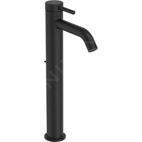 Ideal Standard Ceraline Nuovo - Mitigeur de lavabo avec bonde, BlueStart, noir soyeux BD763XG (1/5)