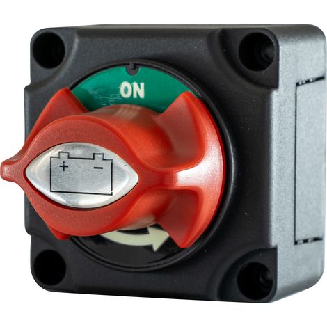 Interruttore staccabatteria 12-24V con maniglia rotativa (1/5)
