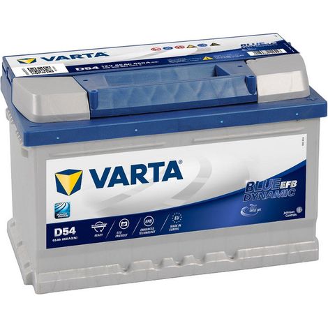 Starterbatterie Varta Blau Dynamische D54 L3 12V 65Ah / 650A 565 500 065 (1/4)