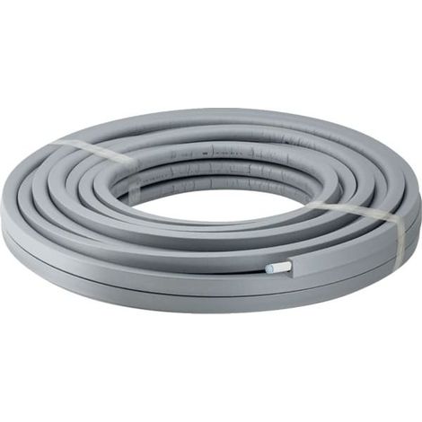 Geberit Systemrohr ML, Therm, exzentrisch vorgedämmt 13mm, D 25mm, Rollenware, Länge 25m, grau, Baujahr 2024 (1/5)