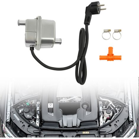 Calefacción del motor. Precalentador del motor para coche de 1500 W. Precalentador del líquido refrigerante (1/5)