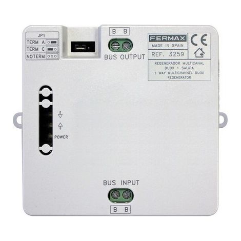 FERMAX 3259  Regenerador multicanal DUOX 1 salida