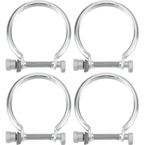 4X Colliers de Serrage pour Tuyau D'échappement de Voiture 171360 Compatible avec 147 (2003-2010) 156 (2001-2005) M10 X 67 Mm (1/5)