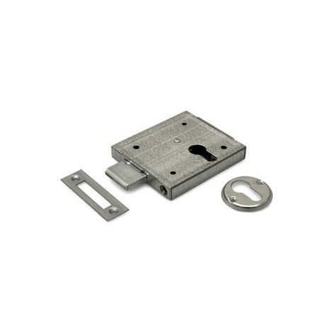 Kastenschloss für Gartentor Zylinder 100 x 87 mm - Pro Stück (1/2)
