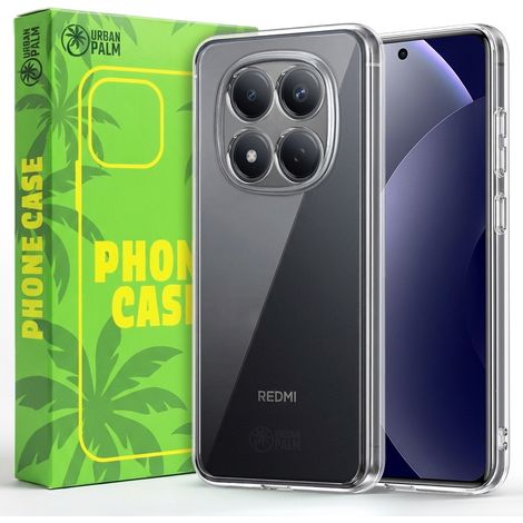 UrbanPalm Hülle für Xiaomi Redmi Note 15 Pro 5G, Silikon, Transparent (1/5)
