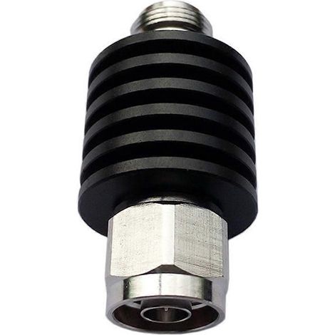 10W Coaxial N-Type RF Atténuateur DC-3GHz Bas VSWR 1-20dB Optionnel 3DB (1/5)