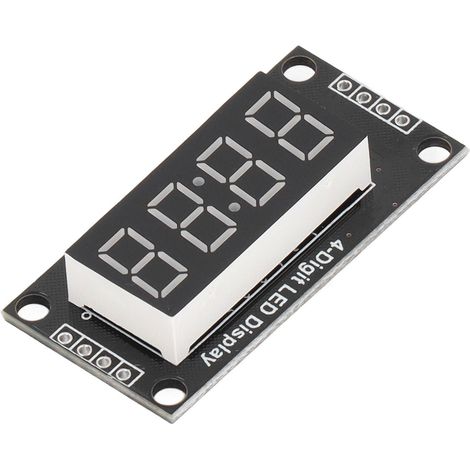 Module d'affichage à segments LED 0,36 pouce 4 chiffres 7 segments TM1637 Module d'affichage d'horloge Tube numérique LED (1/5)