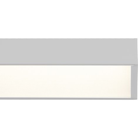 Barre Linéaire LED 120cm 40W Turner 2700K Argent Blanc chaud