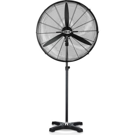 Ventilador industrial VIS680, 170W, 3 velocidades, aspas de aluminio, oscilante, altura regulable, uso profesional (1/4)