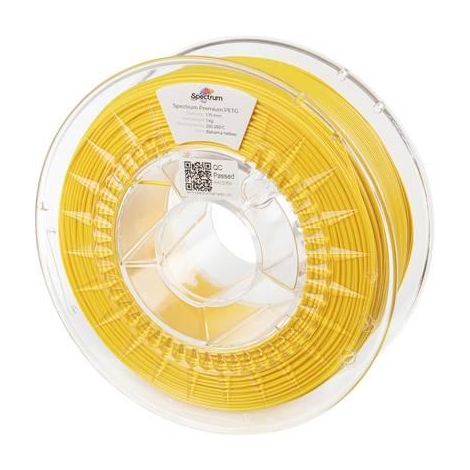 Filamento PETG spectrum 1 kg 1,75 mm amarillo translúcido (1/3)