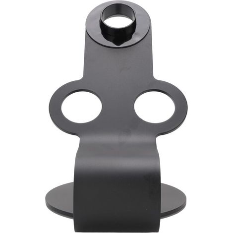 Soporte para secador de pelo, soporte de aluminio para enchufe, organizador de baño para secador de pelo y herramientas de cuidado.