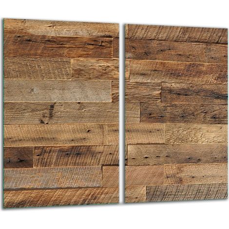 Tabla de cortar de vidrio 2x 30x52 madera (1/5)