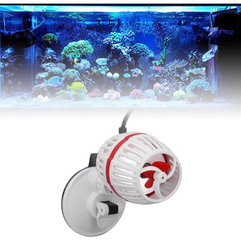 Pompe à Vagues à Fréquence Variable pour Aquarium - Circulation et Création de Courants Marins - Contrôle Externe - Blanc (1/5)