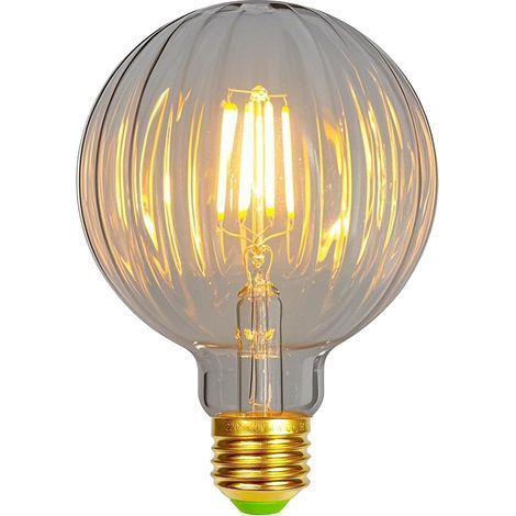 1 Ampoule Led Filament E27 4W 2700K Décorative G95 Pour Maison Restaurant (1/5)