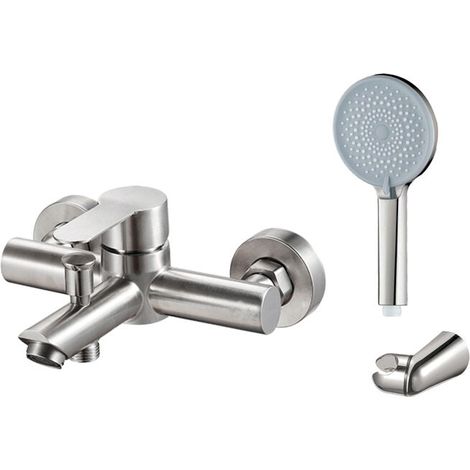 Armatur Serie Iony Acero für Badewanne/Dusche edelstahl (1/5)