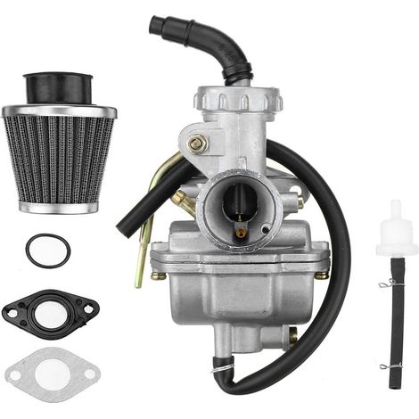 19mm Carburetor w/Air Filter For PZ19 Carb Chinese 50 70 90 110 cc Coolster ATV Quad 4 Wheeler (1/3)
