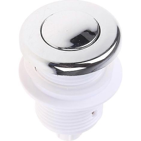 Bouton-poussoir pneumatique 28 mm/32 mm pour broyeur d'évier de baignoire ou de spa (1/5)
