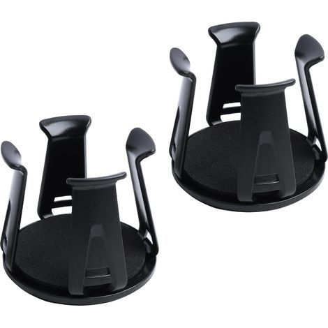 Lot de 2 Porte-gobelets de Voiture universels - Porte-Bouteilles Autocollants et Porte-Bouteilles pour Intérieur de Véhicule, Compatible avec Tasses à Café et Bouteilles, Installation Facile (1/5)
