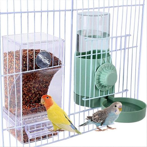 Distributeur d'eau pour cage à perruches, accessoires pour cage à perruches (1/5)