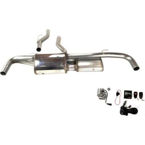 Duplex Echappement Ulter Alfa Romeo Giulia 2.0T de 2016 a 2022 Inox Valve-38833552