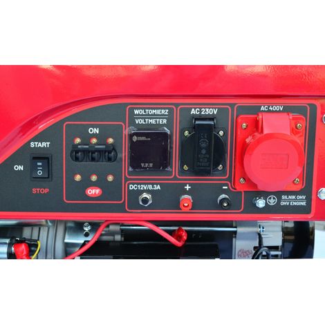 Awtools generatore benzynowy 5,0kw 230/400v linea nera