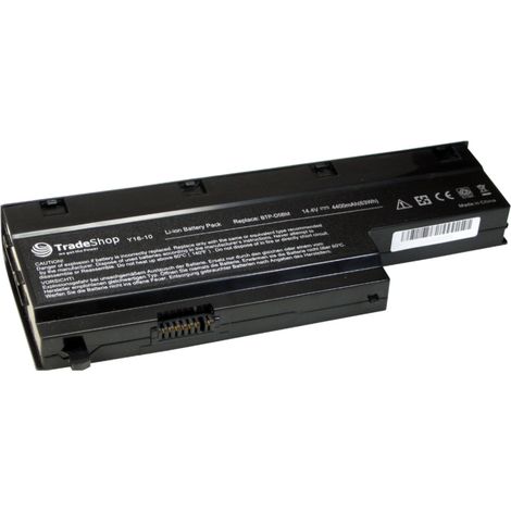 Trade-Shop Notebook Laptop Akku 4400mAh für Medion Akoya E-7211 E-7212 P-7611 P-7612 P-7614 P-7810 MD-97437 MD-97513 MD-97558 ersetzt 40029779 BTPD4BM BTPD5BM 400-297-78 400-297-79 BTP D4-BM D5-BM