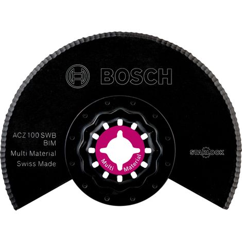 Bosch Starlock ACZ 100 SWB BIM Serrated Segment Blade 2609256976 (1/4)