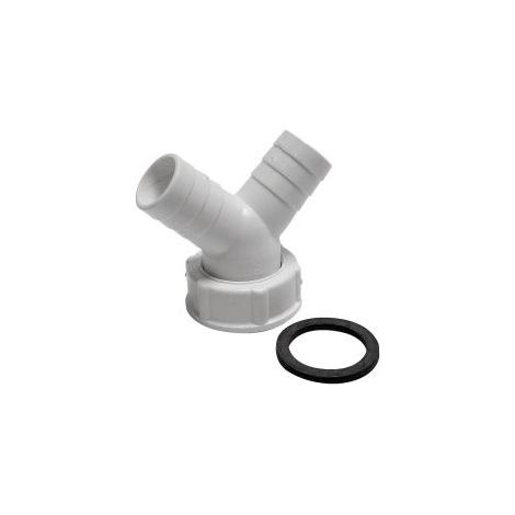 Universeel - dubbele nippel 3/4 + 2 x 20mm - 58752 - 4006596224055