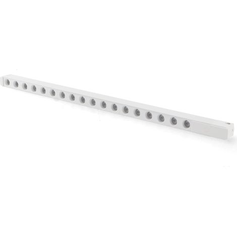 IluminaShop - Foco Lineal Hall LED Blanco 18W para Carril Magnetico Monofasico Detail Chip Osram 48V CRI 90 UGR 17 Serie Detail Blanco Calido 3000K (1/2)