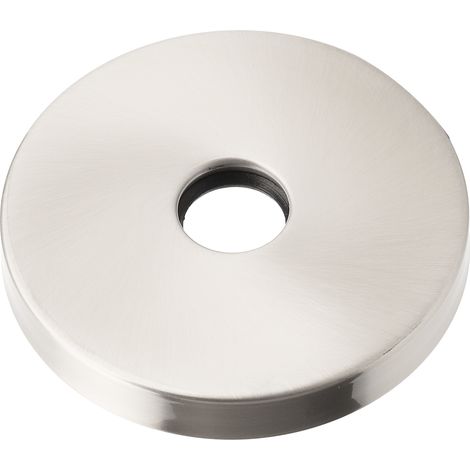 Plaque de douche inoxydable 304 pour bras de douche, finition brossée, remplacement tuyau G1/2 pouce, accessoire salle de bain