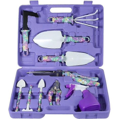 Kit de 10 outils de jardin pour une utilisation pratique au jardin et pour la plantation (1/5)