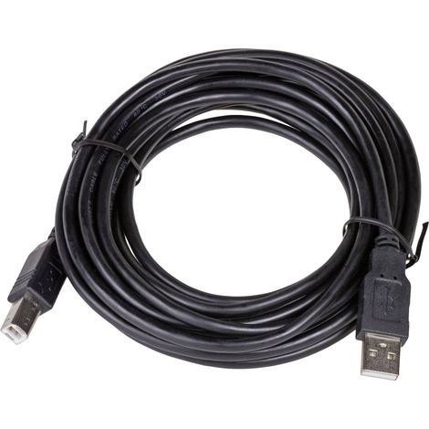 Câble Akyga AK-USB-18 USB A - USB B 2.0 pour scanner et imprimante, 5 m (1/3)