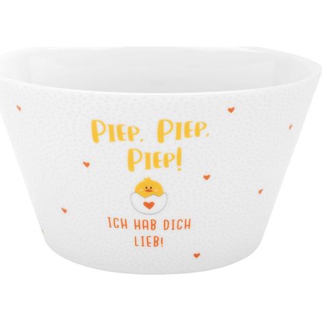 Bol en porcelaine Motif bip 60 cl (1/5)