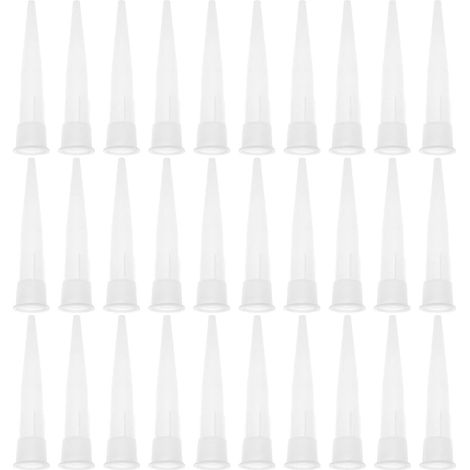 Juego de 30 piezas: manguito, cabezal de manguito, boquilla de silicona, boquilla cilíndrica, boquilla de pistola de cartuchos, boquilla de adhesivo