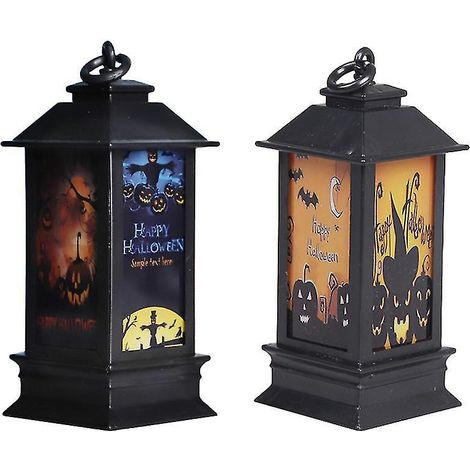 2 Halloween-Nachtlichter als Geschenkidee