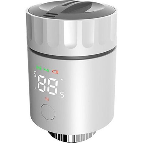 Termostato intelligente Tuya TRV WiFi, attuatore per valvola termostatica del radiatore, valvola di controllo della temperatura per casa intelligente (1/2)