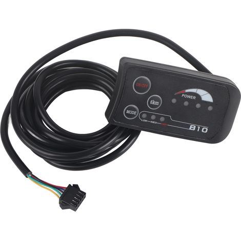 Display a LED per bicicletta elettrica 810 con pannello di controllo via cavo a 5 fili