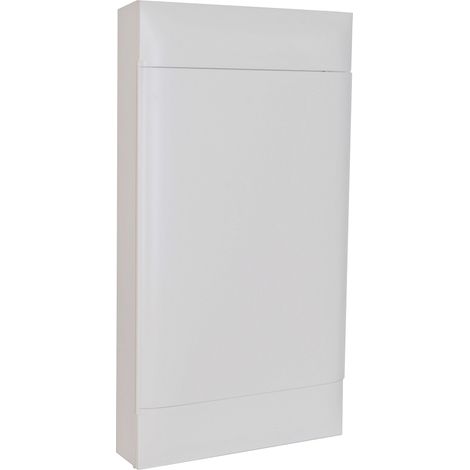 Coffret saillie 4X12 modules - Porte blanche - Bornier T+N - LEG135204