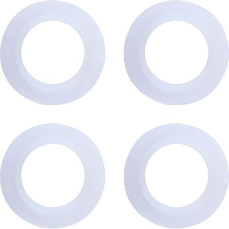 4 x 38mm Lip Seal O Ring Sink Drain Seal for Basin Sink Waste Pop Up Drain Plug (Inner Diameter 23mm) (1/5)